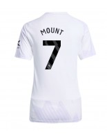 Manchester United Mason Mount #7 Venkovní Dres pro Dámské 2025-26 Krátký Rukáv